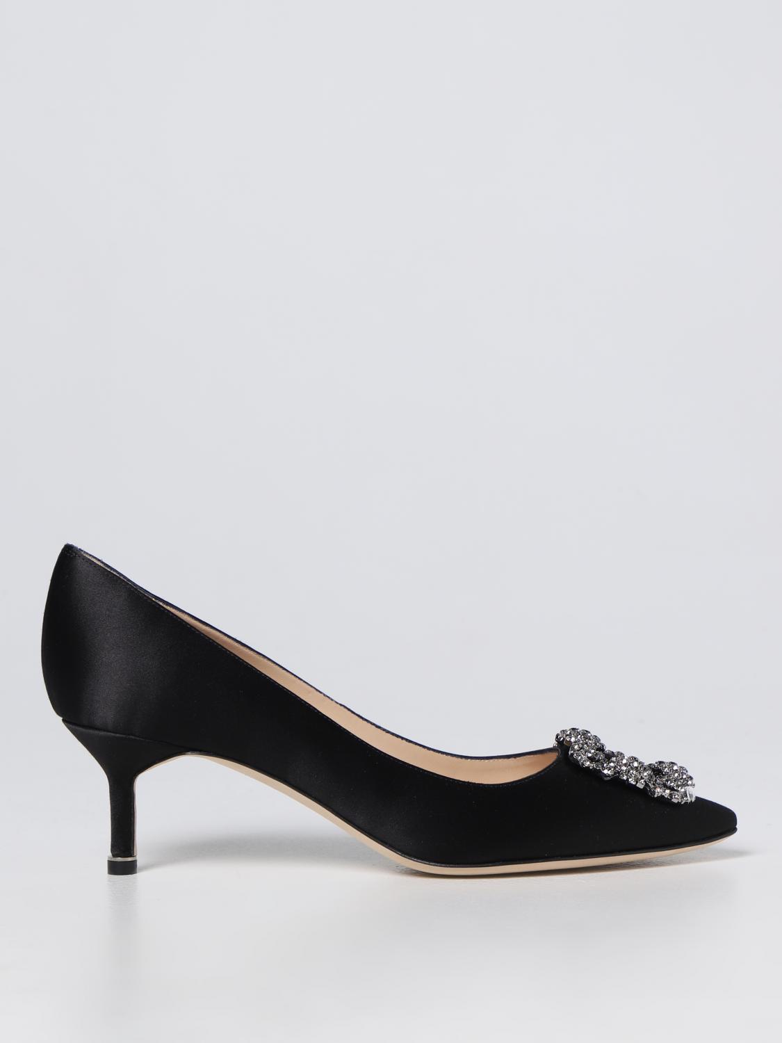 Manolo Blahnik Court Shoes  Woman In Black