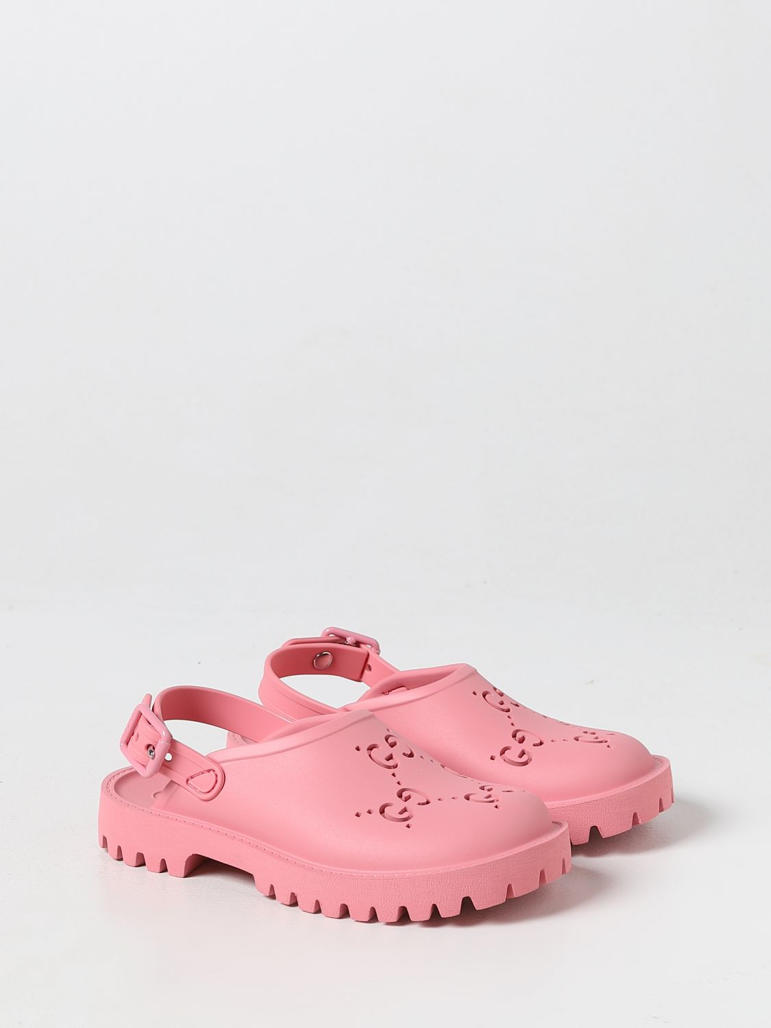 GUCCI: Chaussures fille - Rose | Chaussures Gucci 702917JFB00 en ligne sur  