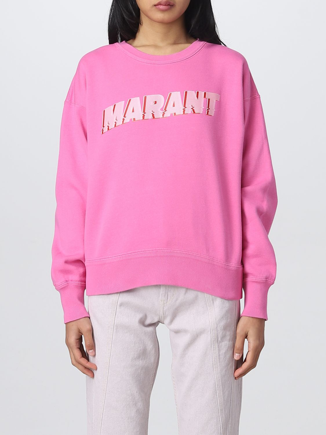 Isabel Marant Etoile Outlet: sweatshirt for woman - Pink | Isabel ...