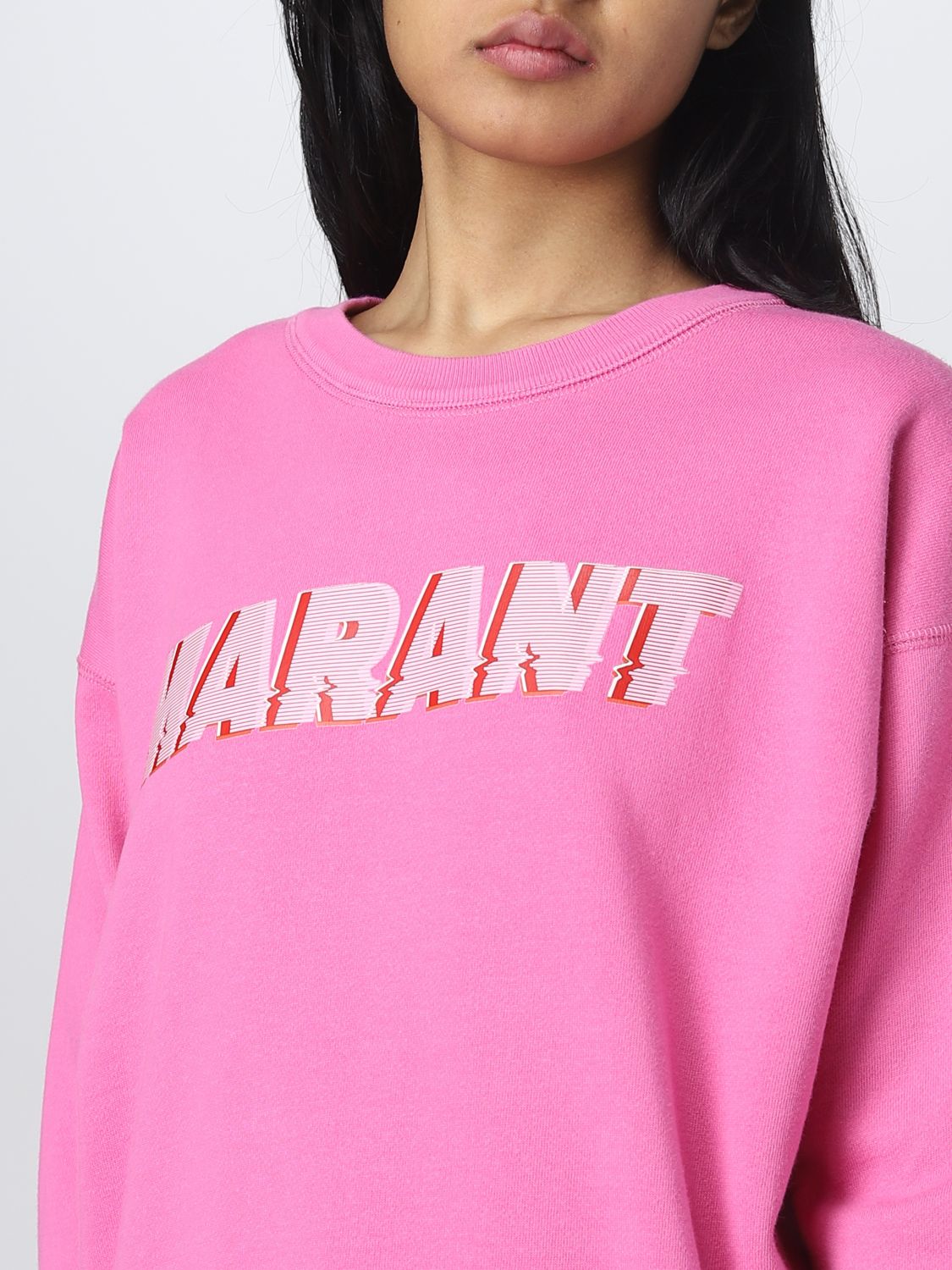 ISABEL MARANT ETOILE: sweatshirt for woman - Pink | Isabel Marant ...