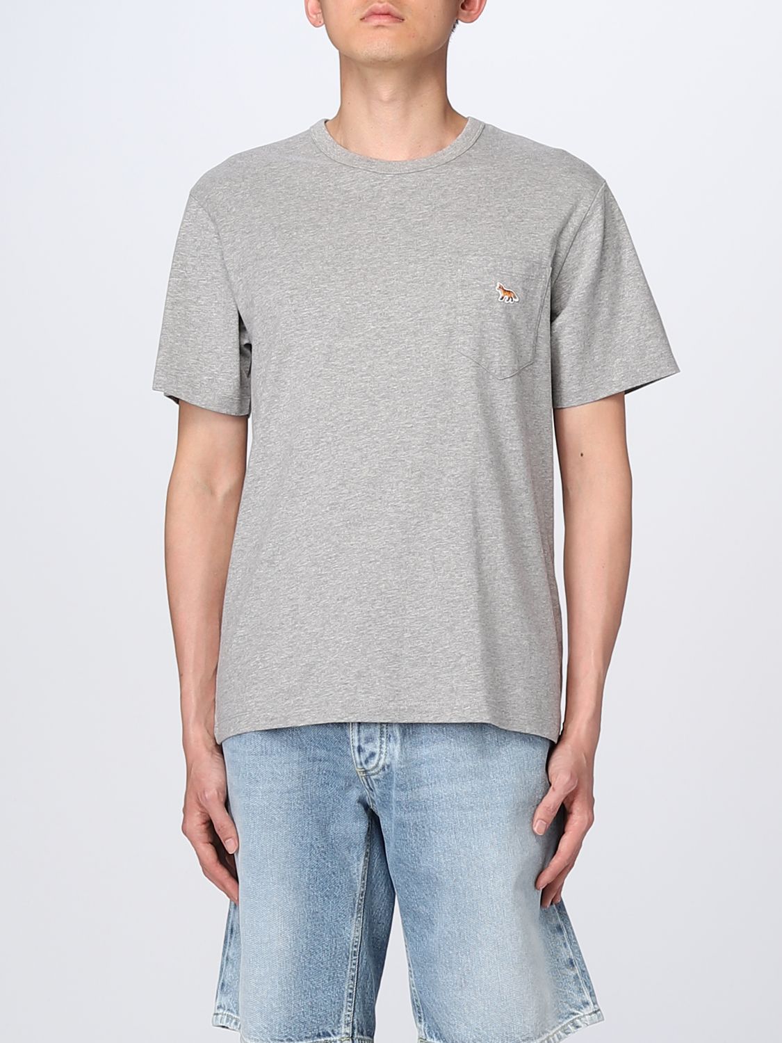 Maison Kitsuné T-shirt  Men In Grey