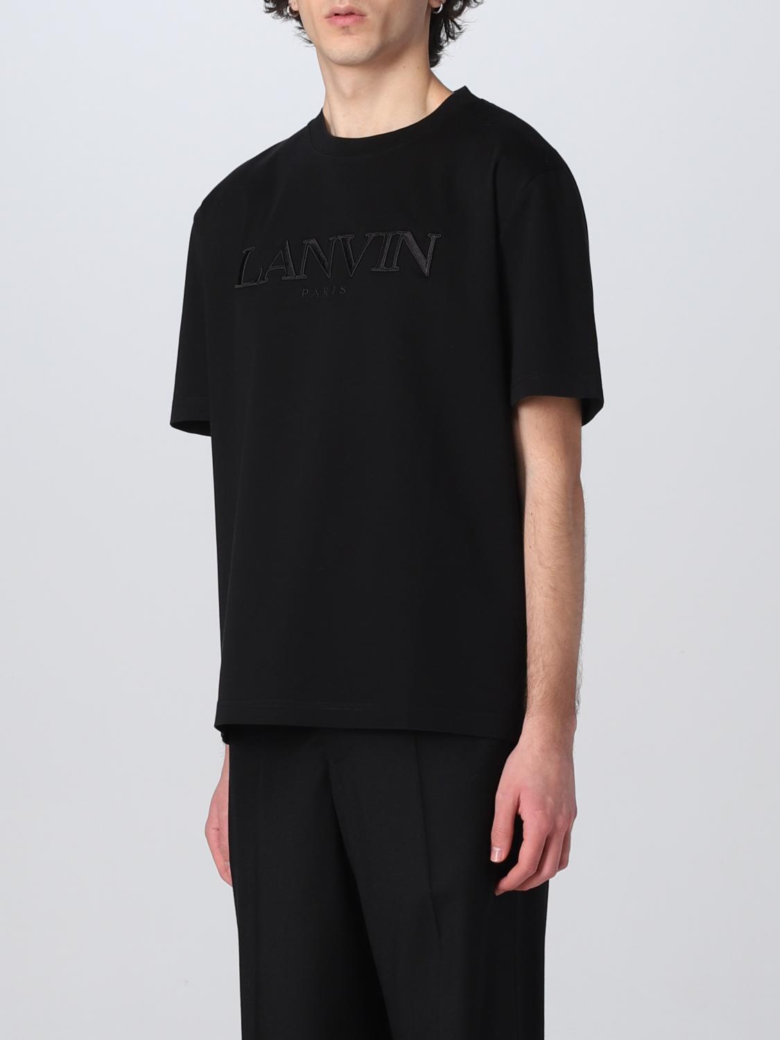LANVIN tshirt for man White Lanvin tshirt RMTS0005J208P23 online