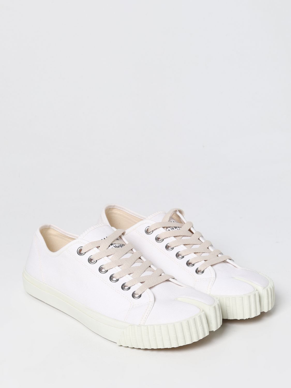 Sneakers Maison Margiela: Sneakers Maison Margiela in canvas bianco 2