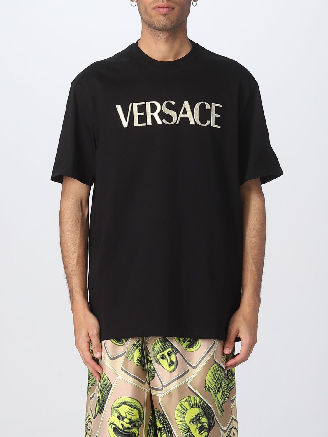 日本製/今治産 Versace Tシャツ | giulianacividanes.com.br