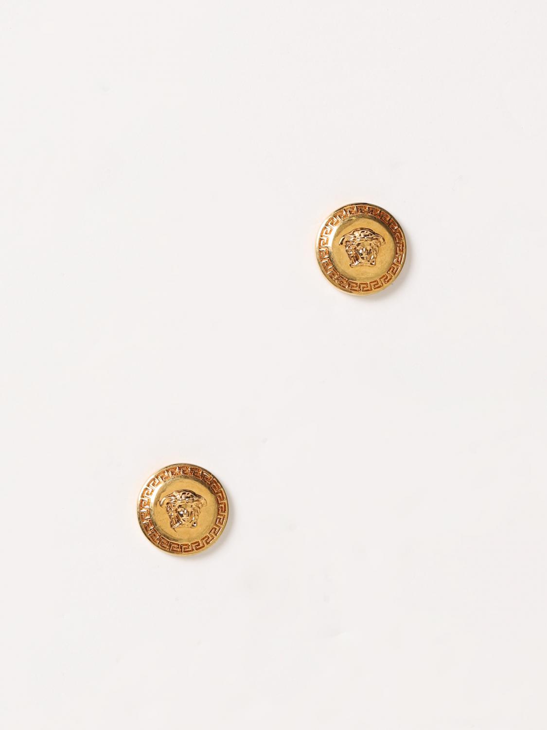VERSACE VERSACE Medusa Brass Earrings　VERSACE メドゥーサ ブラス イヤリング