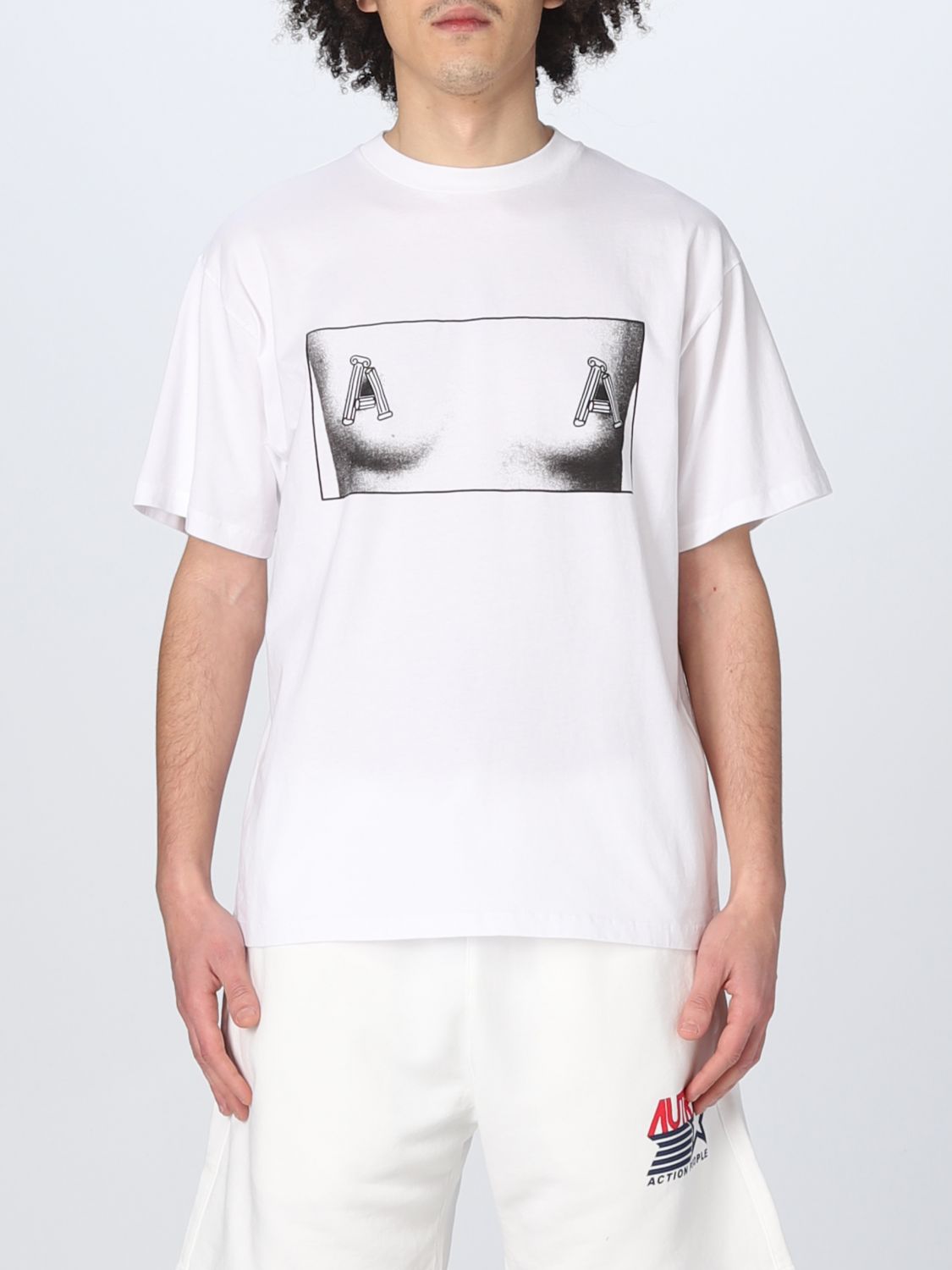 トップス タンクトップ Aries Boobs T-shirt In White | ModeSens