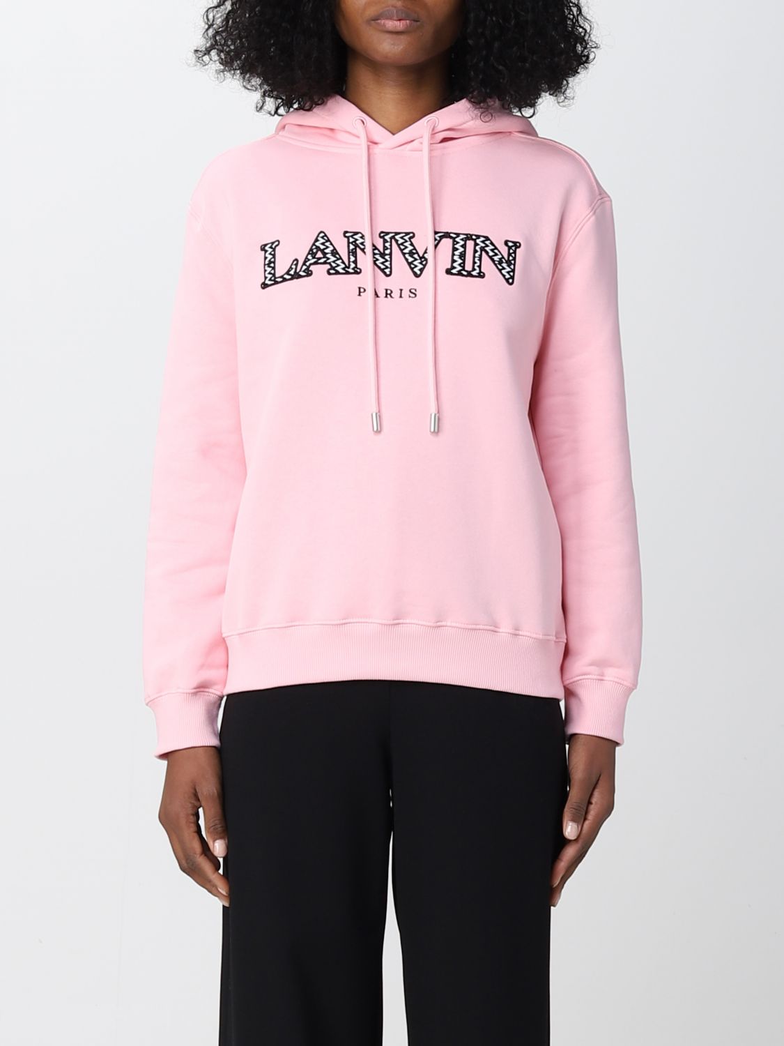 LANVIN 卫衣 LANVIN 女士 颜色 粉色,D84539010