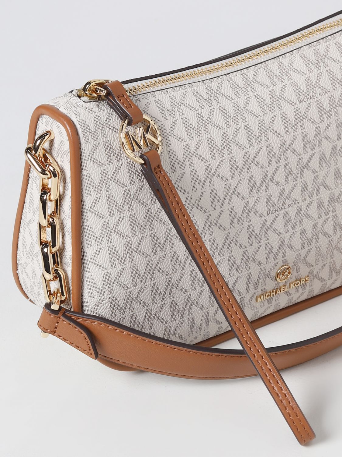 MICHAEL KORS: shoulder bag for woman - Cream | Michael Kors shoulder bag  32T2GT9U3B online on 
