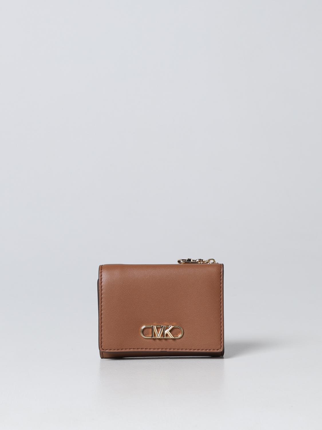 MICHAEL KORS: wallet for woman - Brown | Michael Kors wallet 34F2G7PD8L  online on 