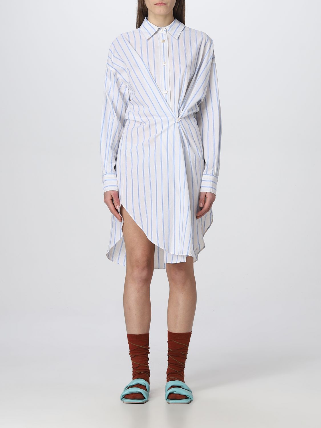 ISABEL MARANT ETOILE: for woman - Ecru | Isabel Marant Etoile dress RO0006FAA1I40E online on GIGLIO.COM