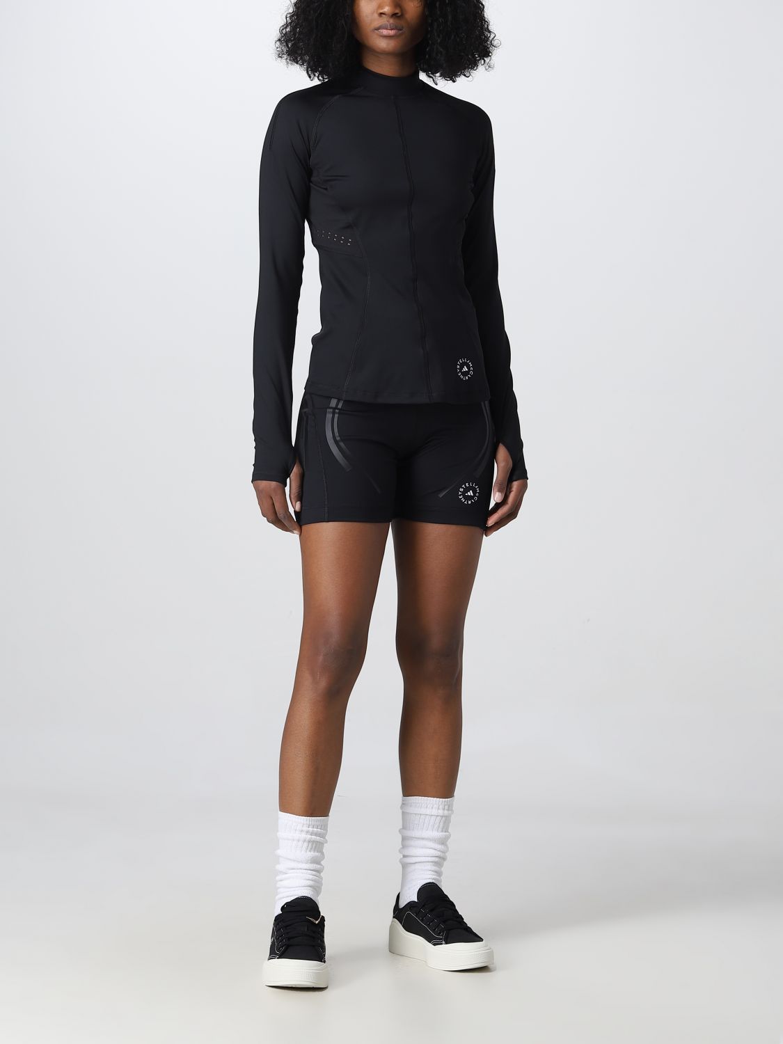 Top e Bluse Adidas By Stella Mccartney: Top e bluse Adidas By Stella Mccartney donna nero 2