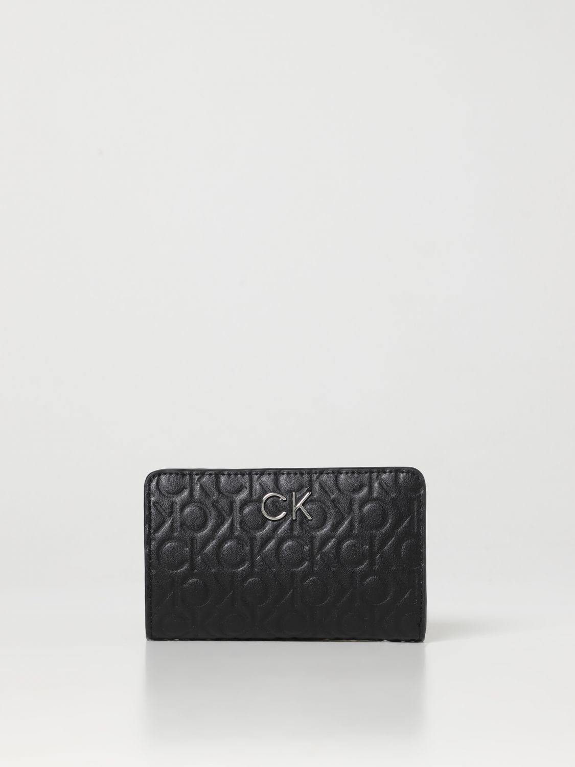 wond Beweegt niet veer CALVIN KLEIN: wallet for woman - Black | Calvin Klein wallet K60K610240  online on GIGLIO.COM