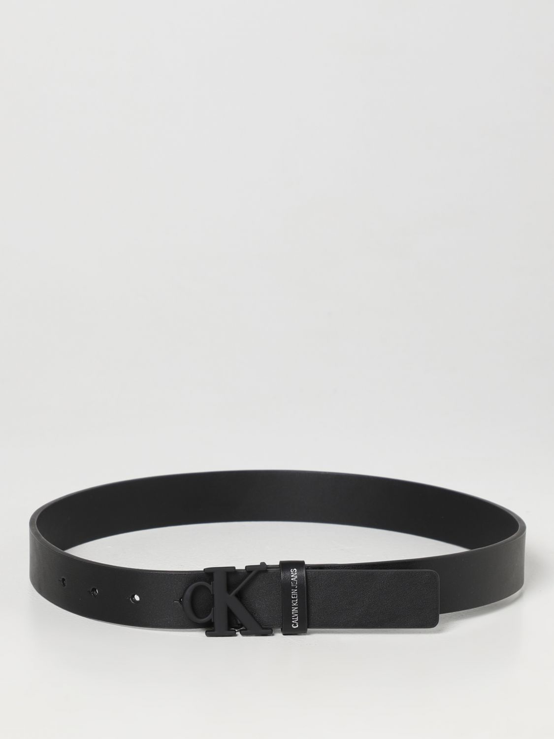 CALVIN KLEIN JEANS: belt for kids - Black | Calvin Klein Jeans belt ...