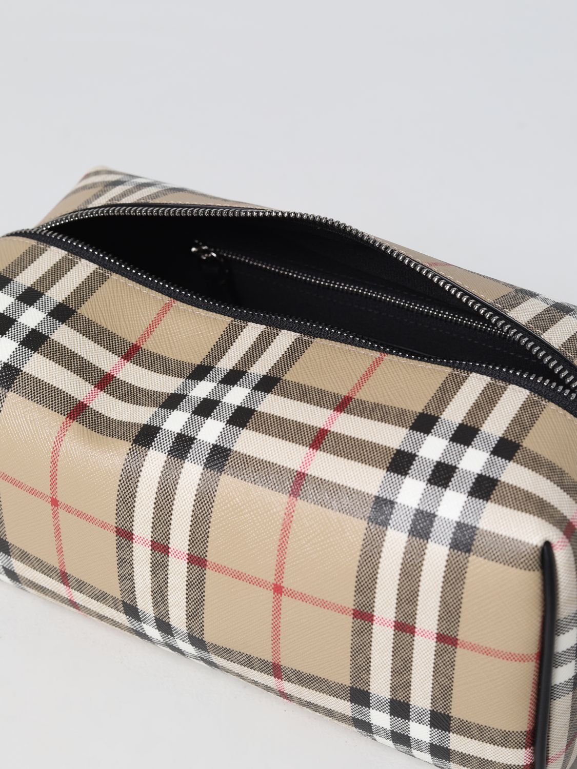 BURBERRY: cosmetic case for man - Beige | Burberry cosmetic case 8065628  online on 