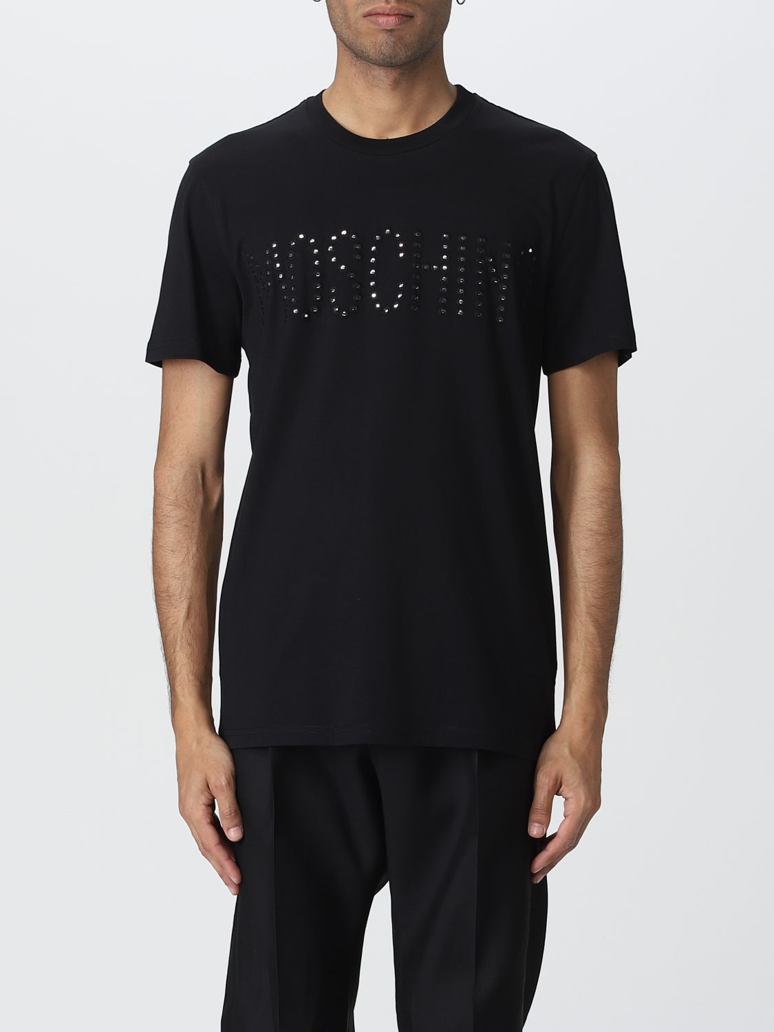 Shop Moschino Couture T-shirt  Men Color Black 1