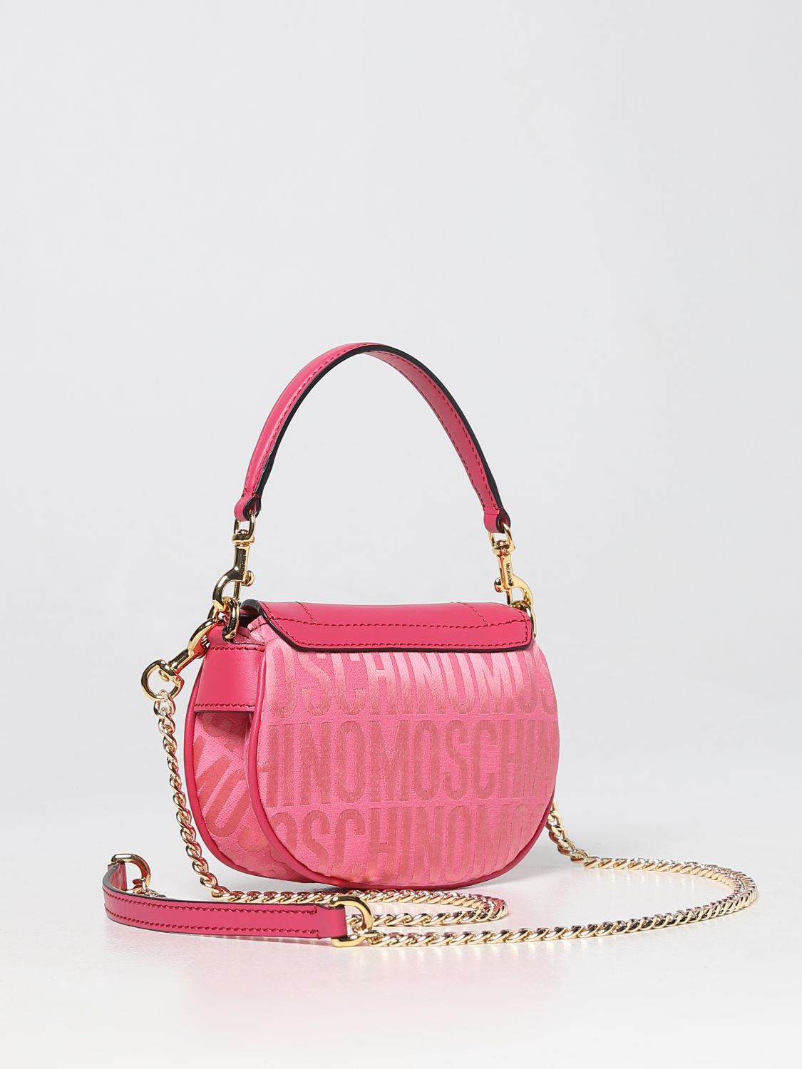 MOSCHINO COUTURE: mini bag for woman - Pink | Moschino