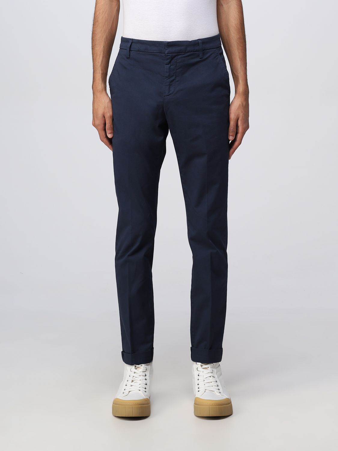 Dondup Trousers  Men In Blue 1