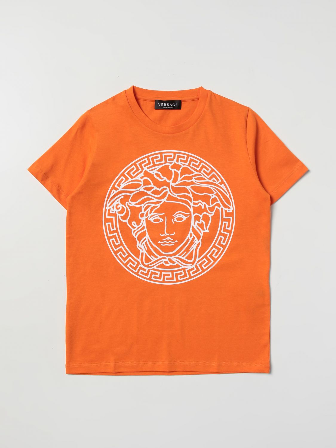 Young Versace T-shirt  Kids Color Orange