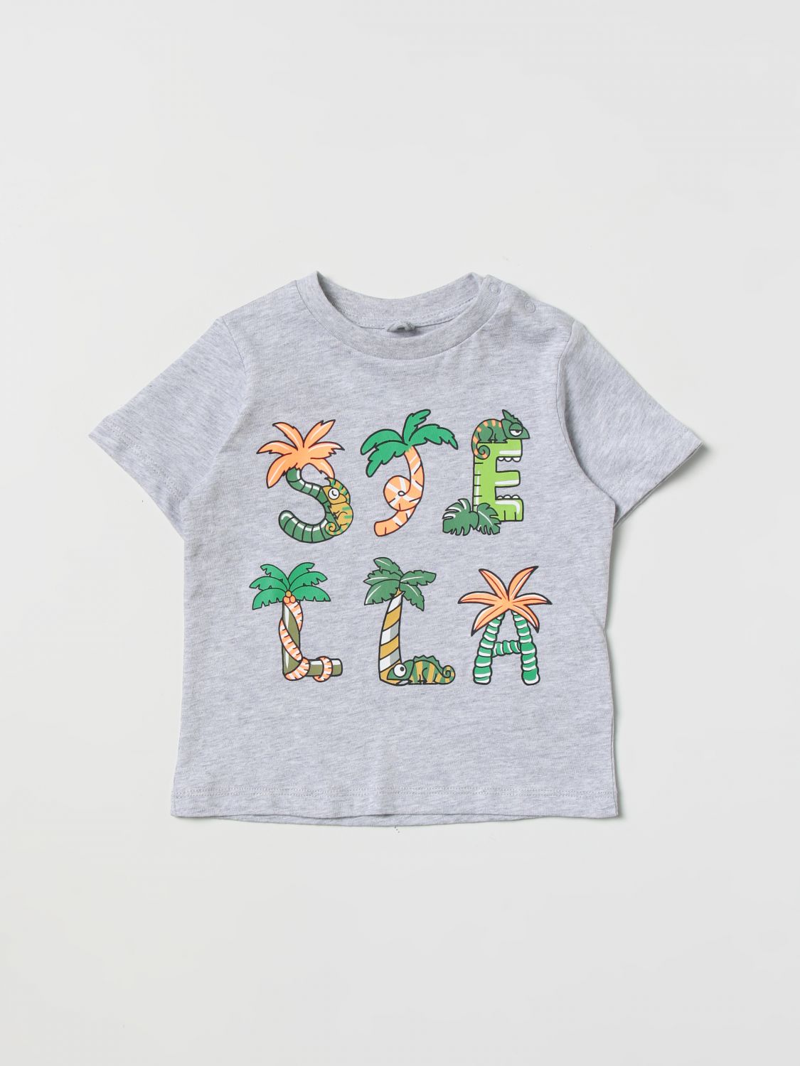 Stella Mccartney Babies' T-shirt  Kids Kids Color Grey