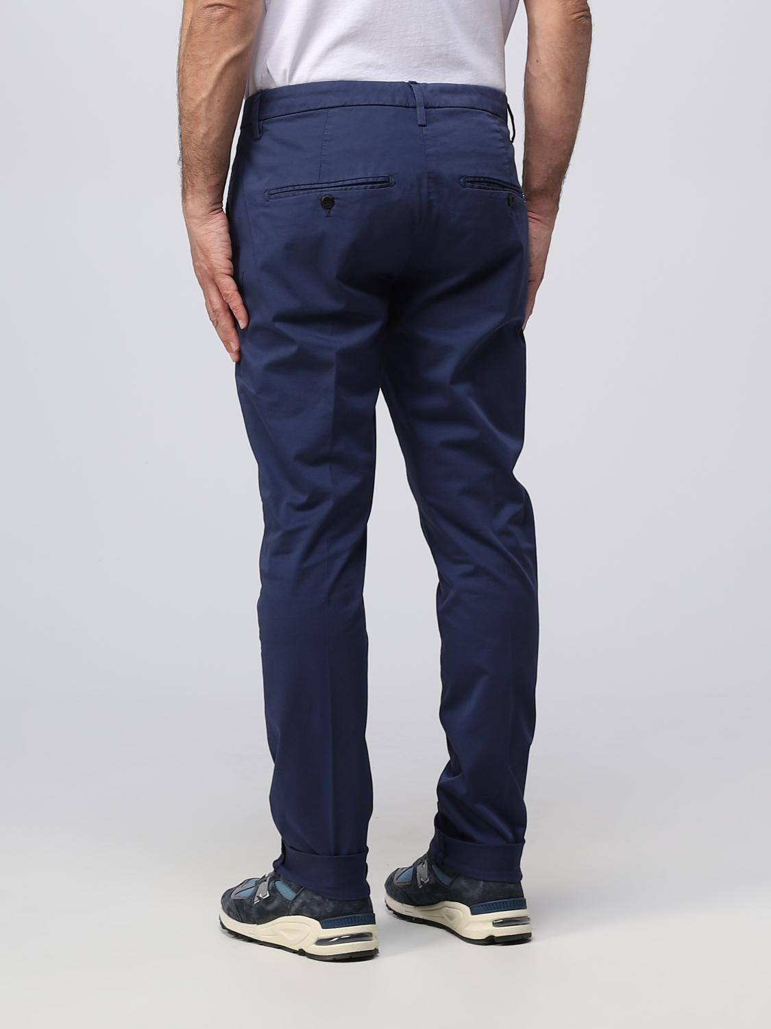 Dondup: Pants For Man - Royal Blue 