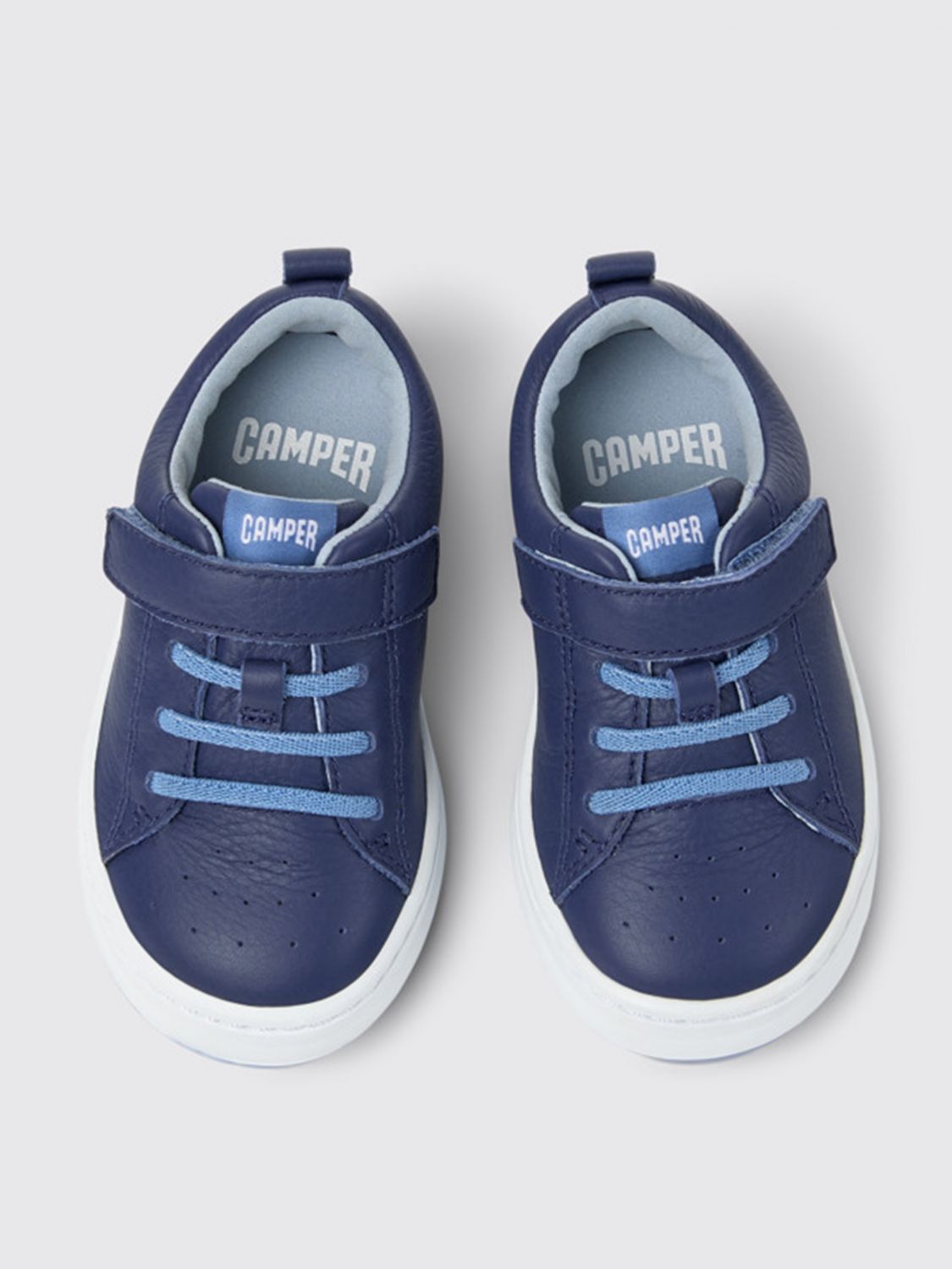 móvil Triplicar promoción CAMPER: shoes for boys - Blue | Camper shoes K800529-001 RUNNER online on  GIGLIO.COM