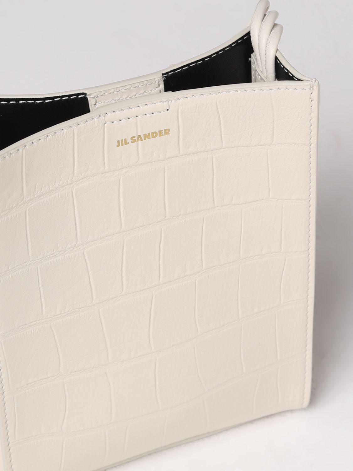 JIL SANDER: mini bag for woman - White | Jil Sander mini bag ...