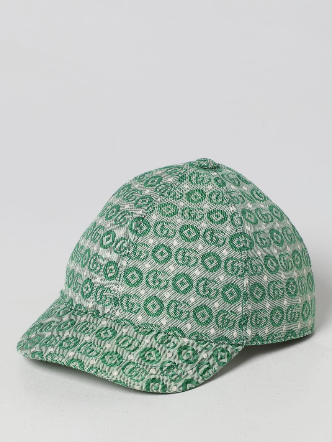 GUCCI：Gucci帽子儿童- 薄荷绿| Gucci帽子4817743HAQA在线就在GIGLIO.COM