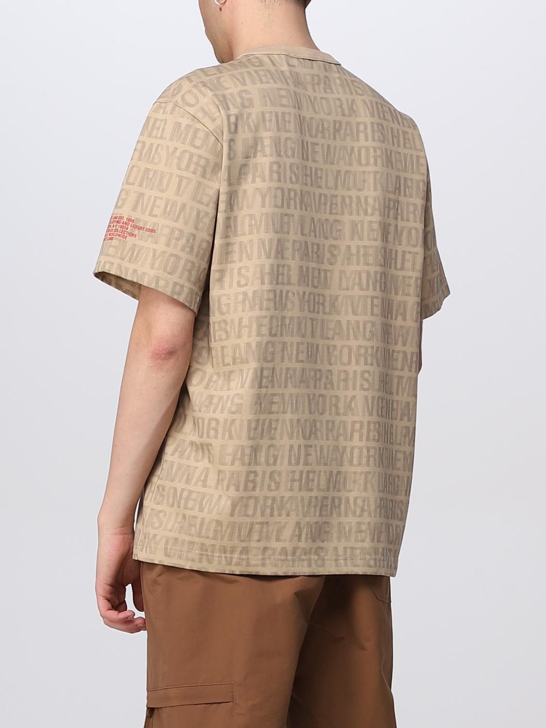 T恤 Helmut Lang: Helmut Langt恤男士 沙色 3