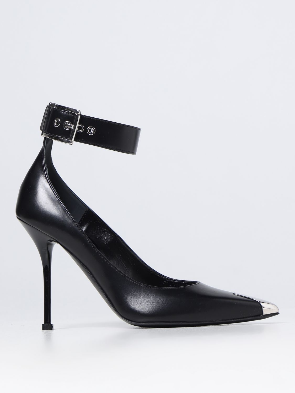 ALEXANDER MCQUEEN: high heel shoes for woman - Black | Alexander ...
