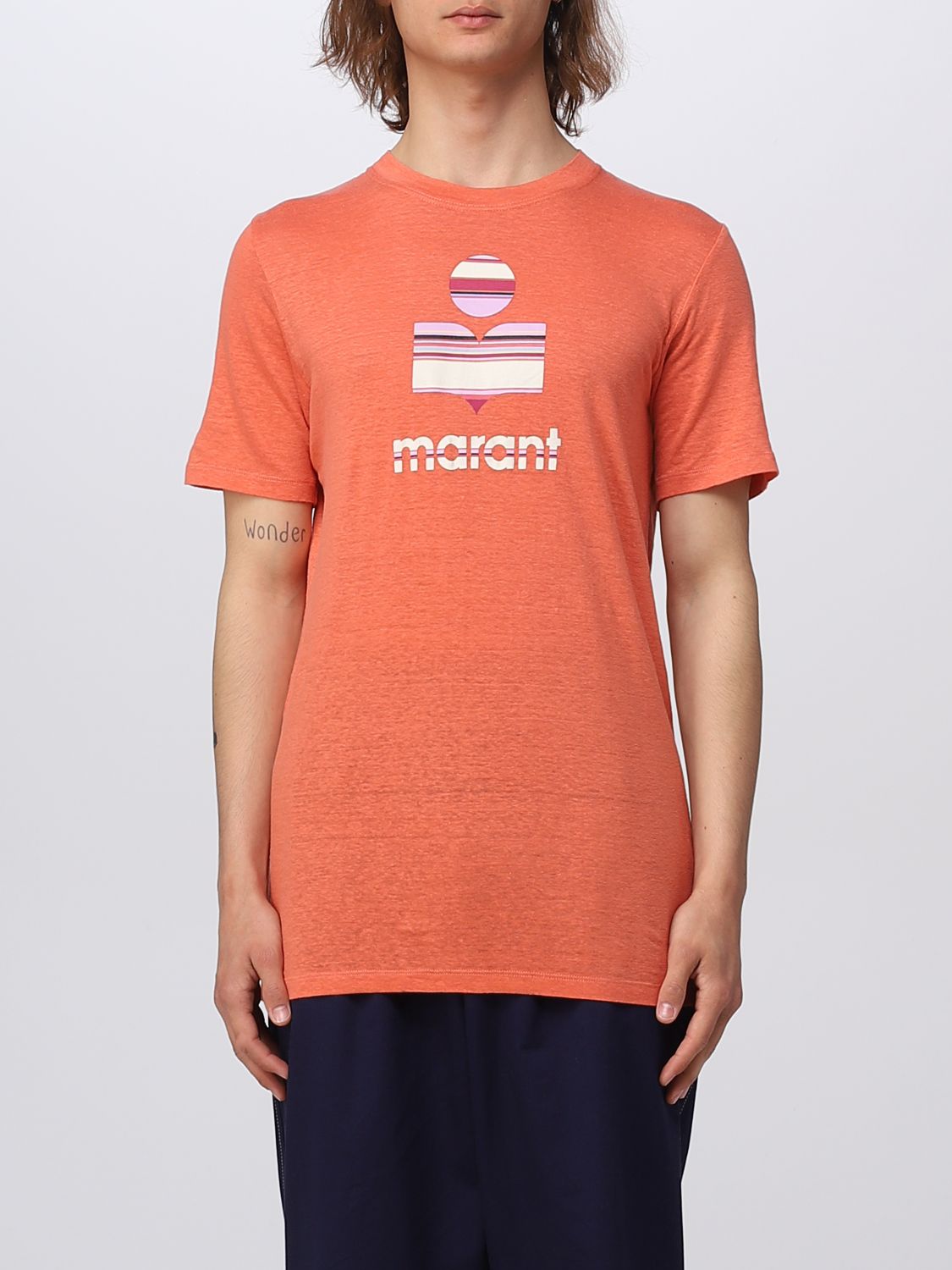 Isabel Marant T-shirt  Men Color Orange