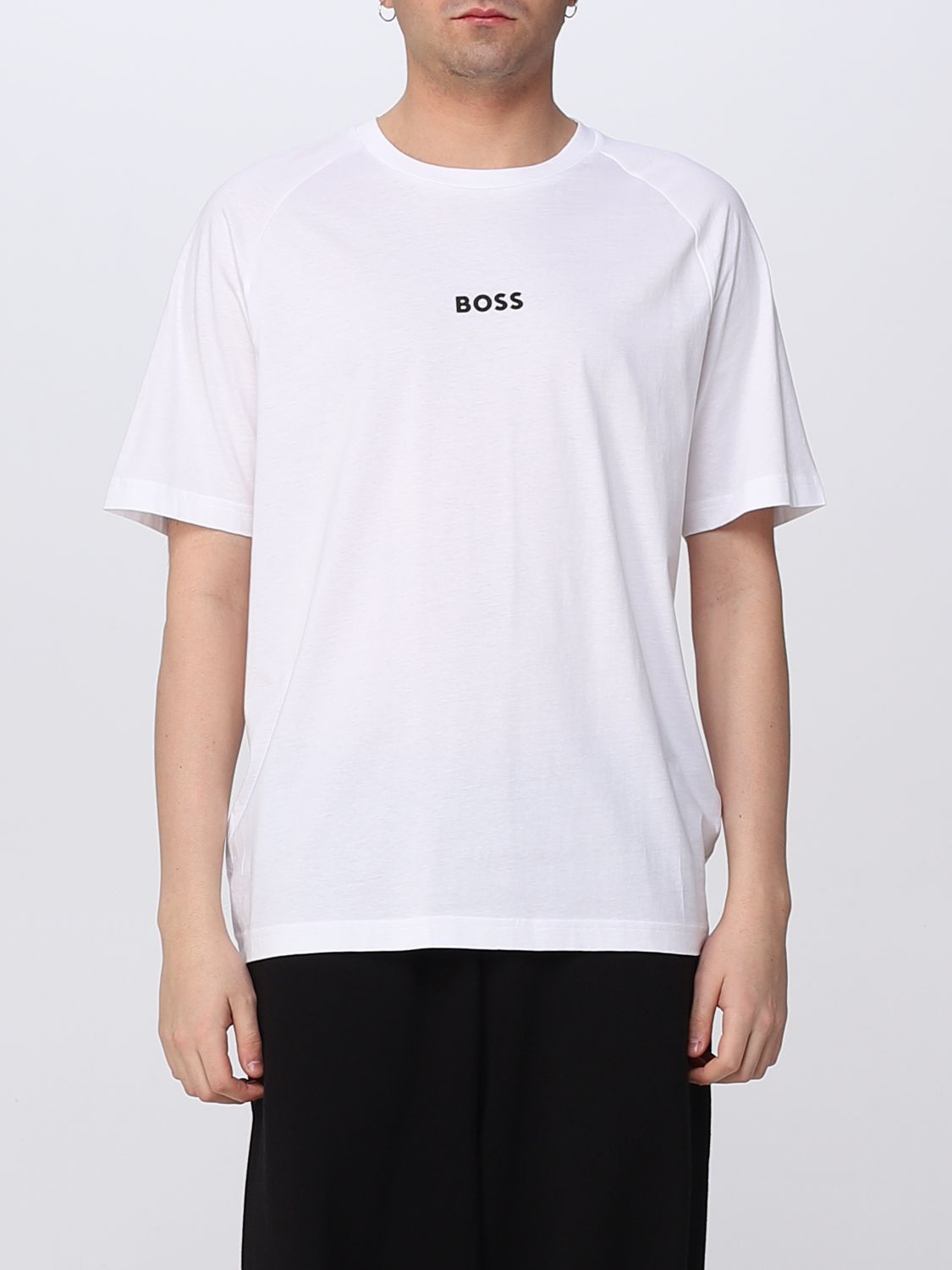 BOSS: t-shirt for man - White | Boss t-shirt 50483759 online on GIGLIO.COM