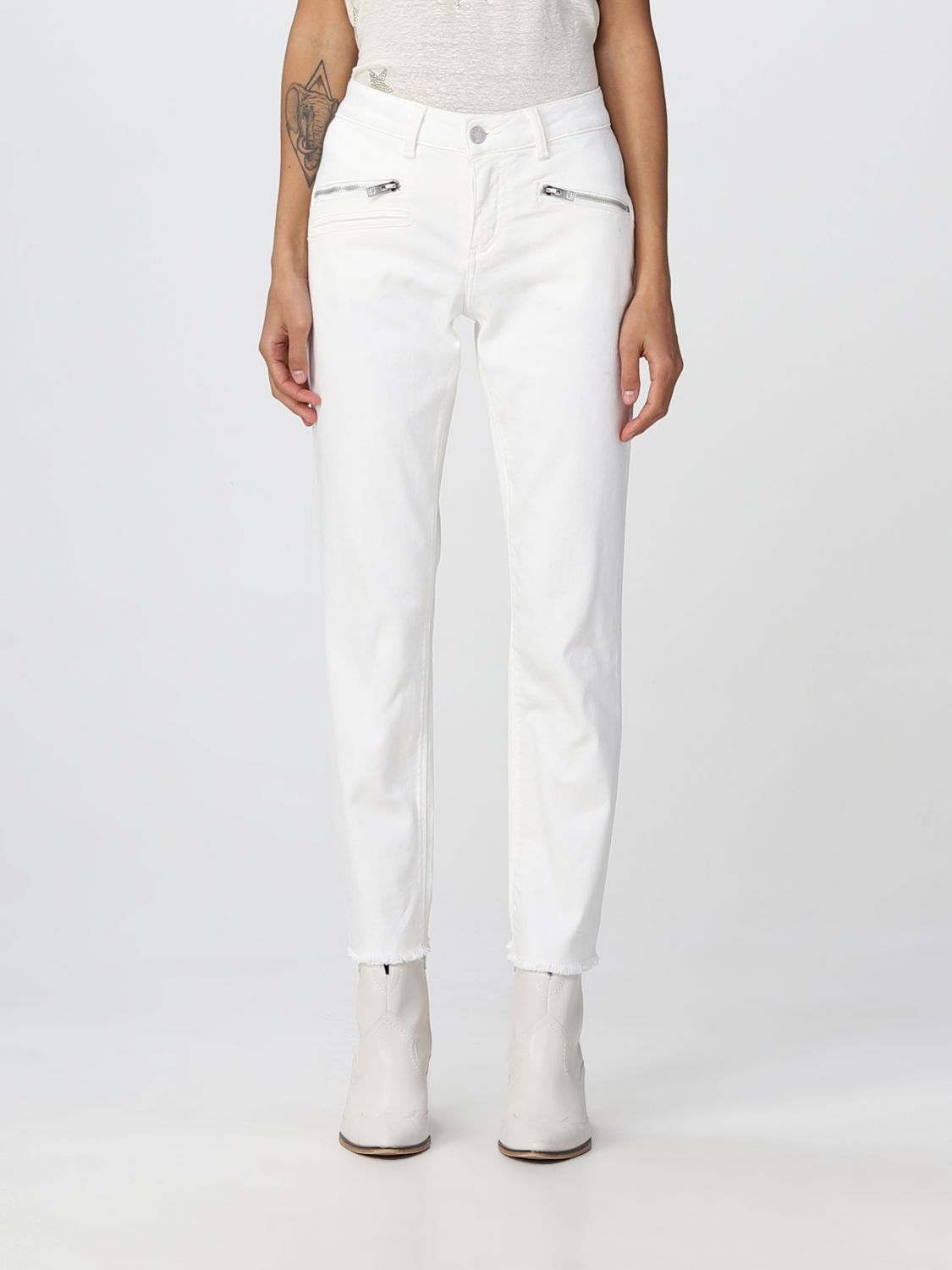 Jeans Zadig & Voltaire: Zadig & Voltaire jeans for woman white 1