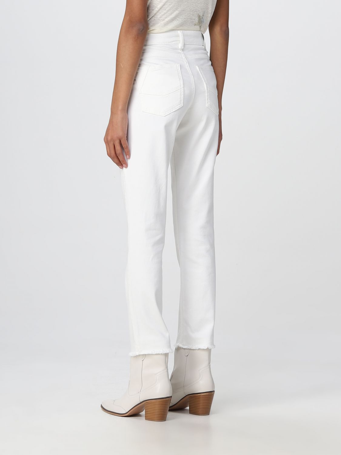 Jeans Zadig & Voltaire: Zadig & Voltaire jeans for woman white 2
