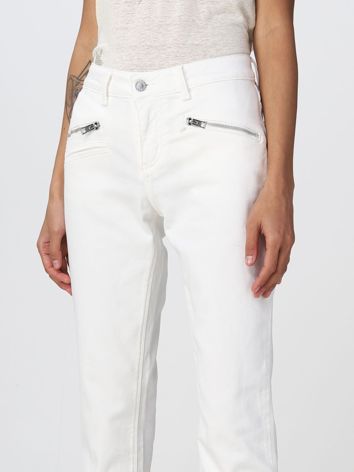 Jeans Zadig & Voltaire: Zadig & Voltaire jeans for woman white 3