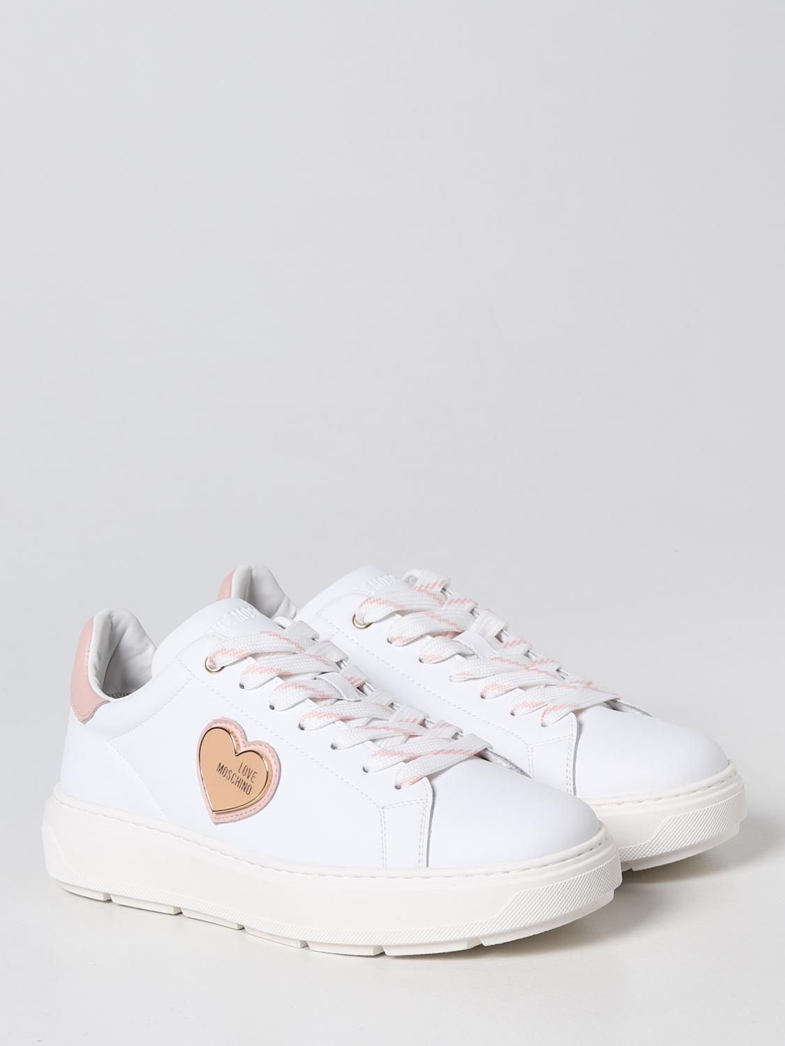 LOVE MOSCHINO sneakers for woman Pink Love Moschino sneakers