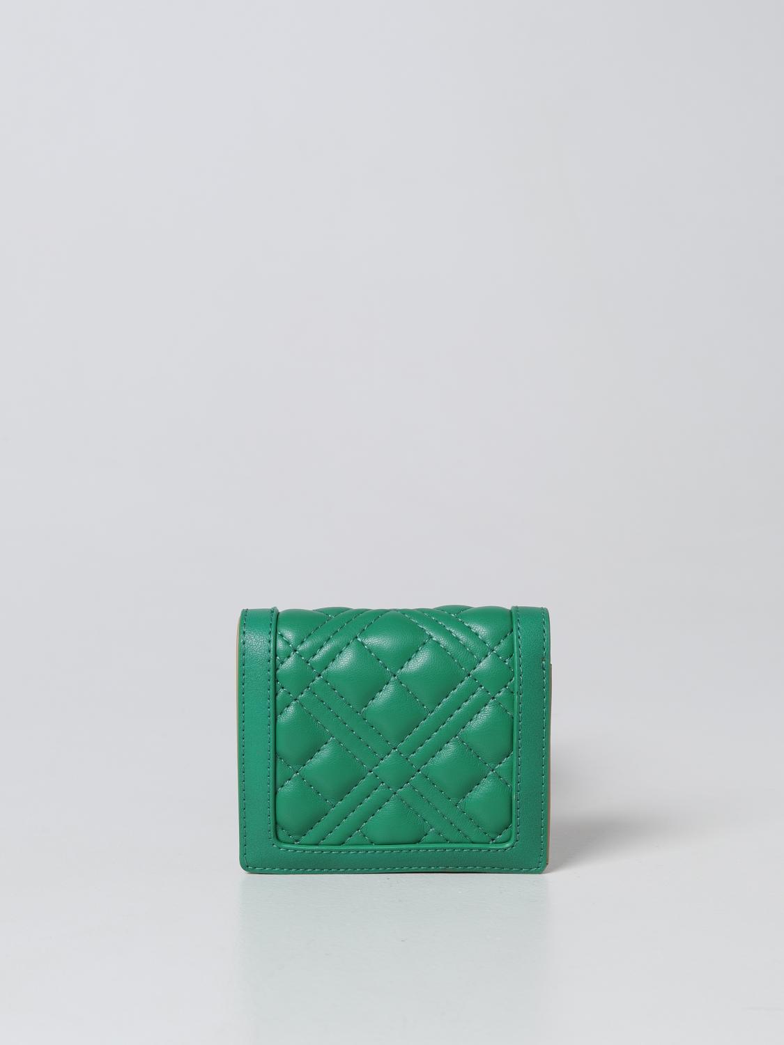 LOVE MOSCHINO Wallet For Woman Green Love Moschino Wallet love-moschino-wallet-for-woman-green-love-moschino-wallet
