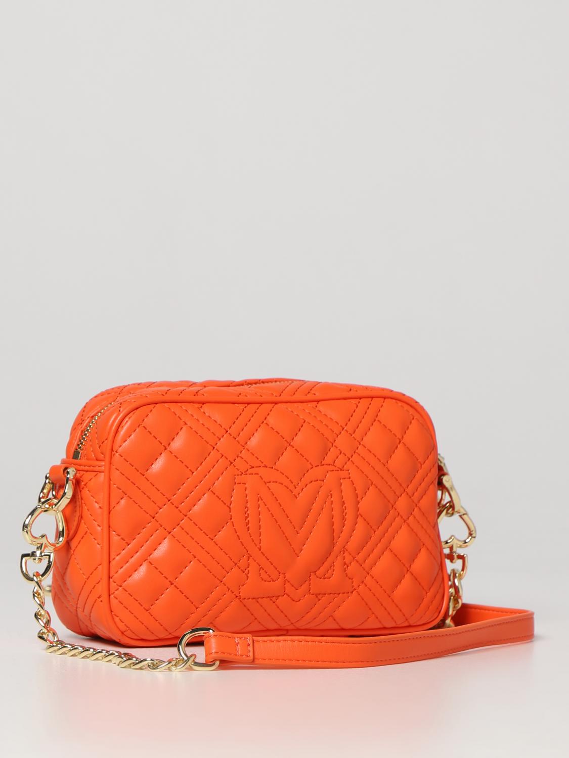 LOVE MOSCHINO mini bag for woman Orange Love Moschino mini bag