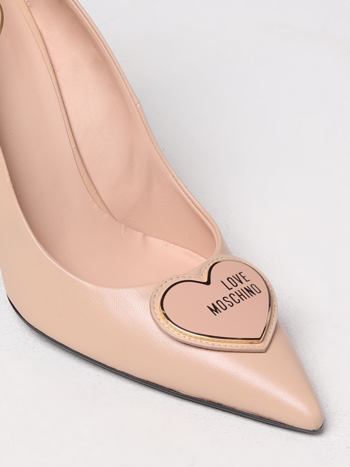 LOVE MOSCHINO: pumps for woman - Nude | Love pumps JA10139G1GIE0 on GIGLIO.COM