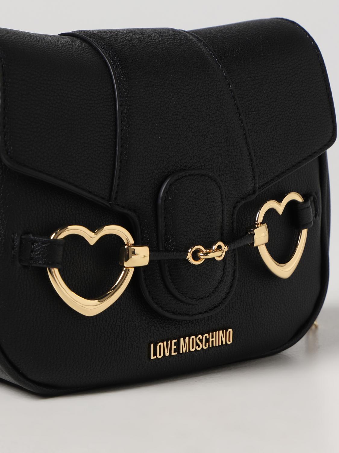 LOVE MOSCHINO crossbody bags for woman Black Love Moschino