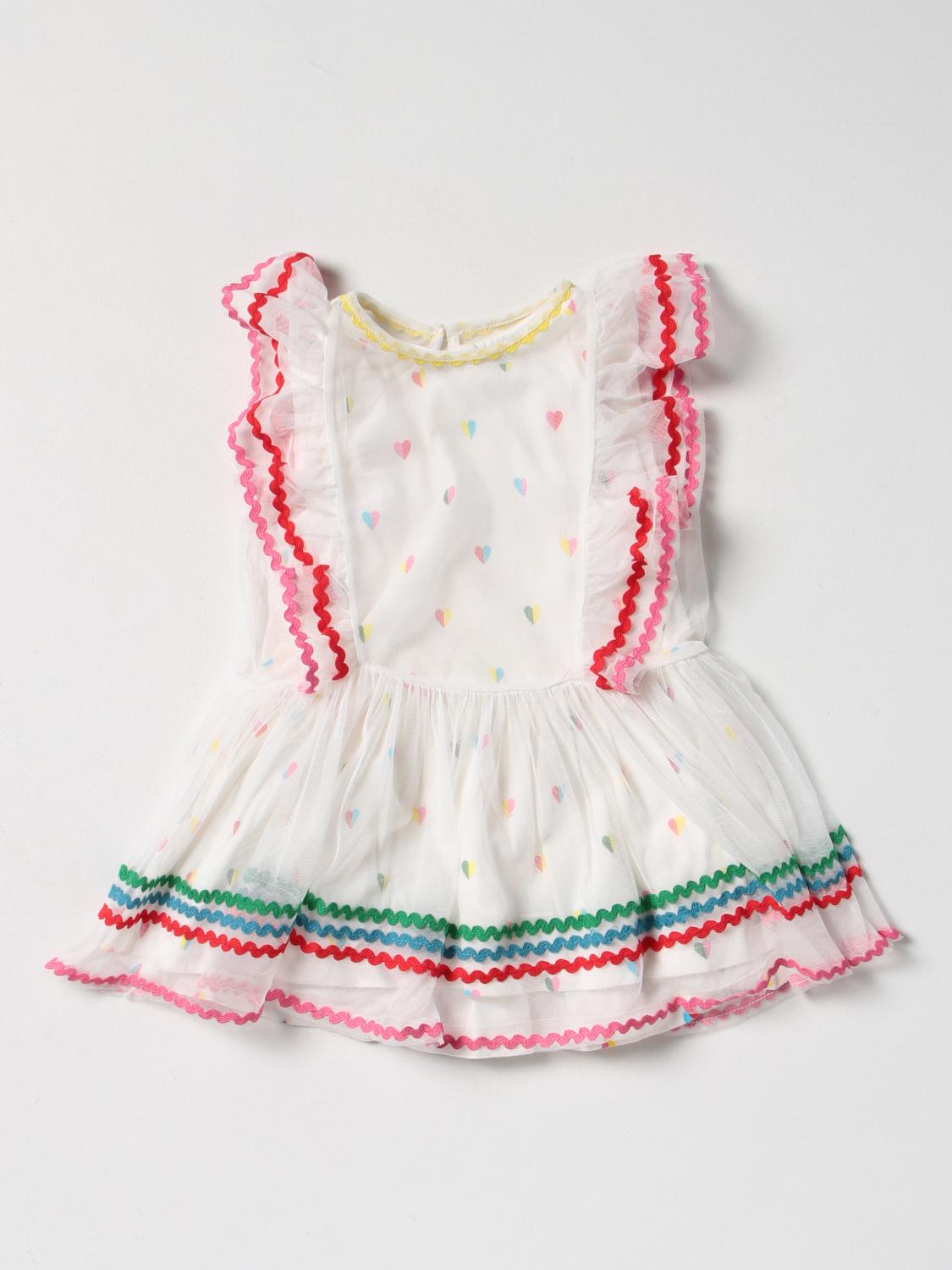 STELLA MCCARTNEY DRESS STELLA MCCARTNEY KIDS KIDS COLOR IVORY D86097044