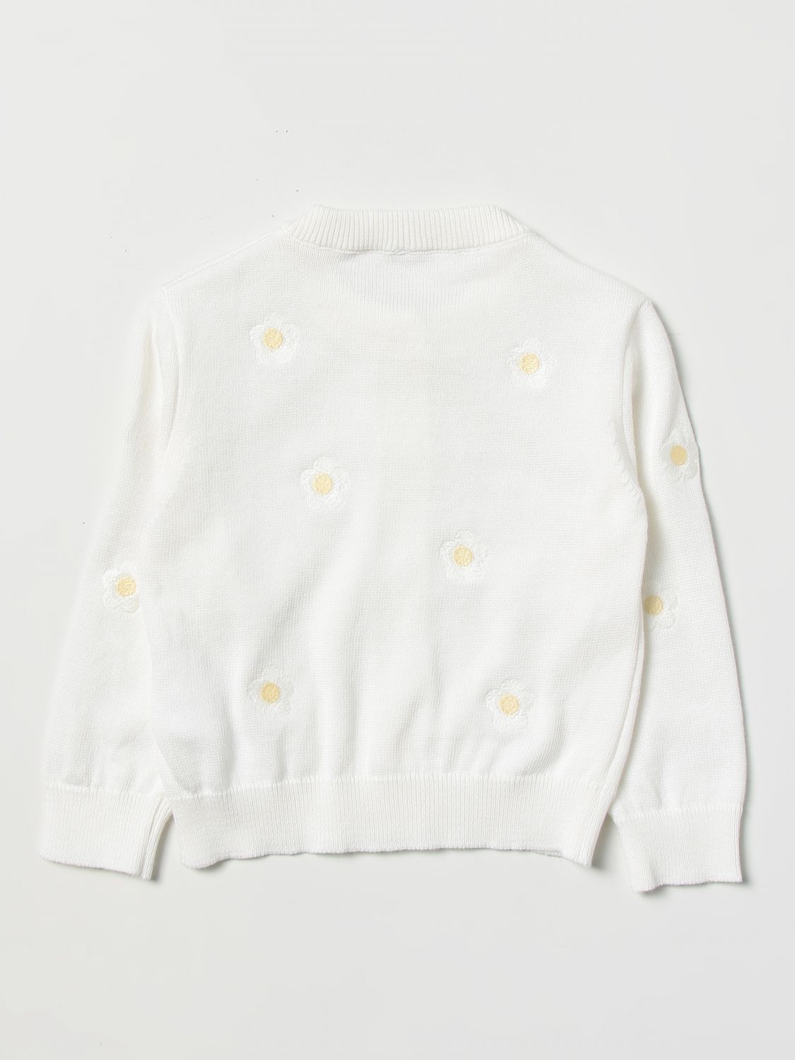Sweater Stella Mccartney Kids: Stella Mccartney Kids sweater for baby yellow cream 2