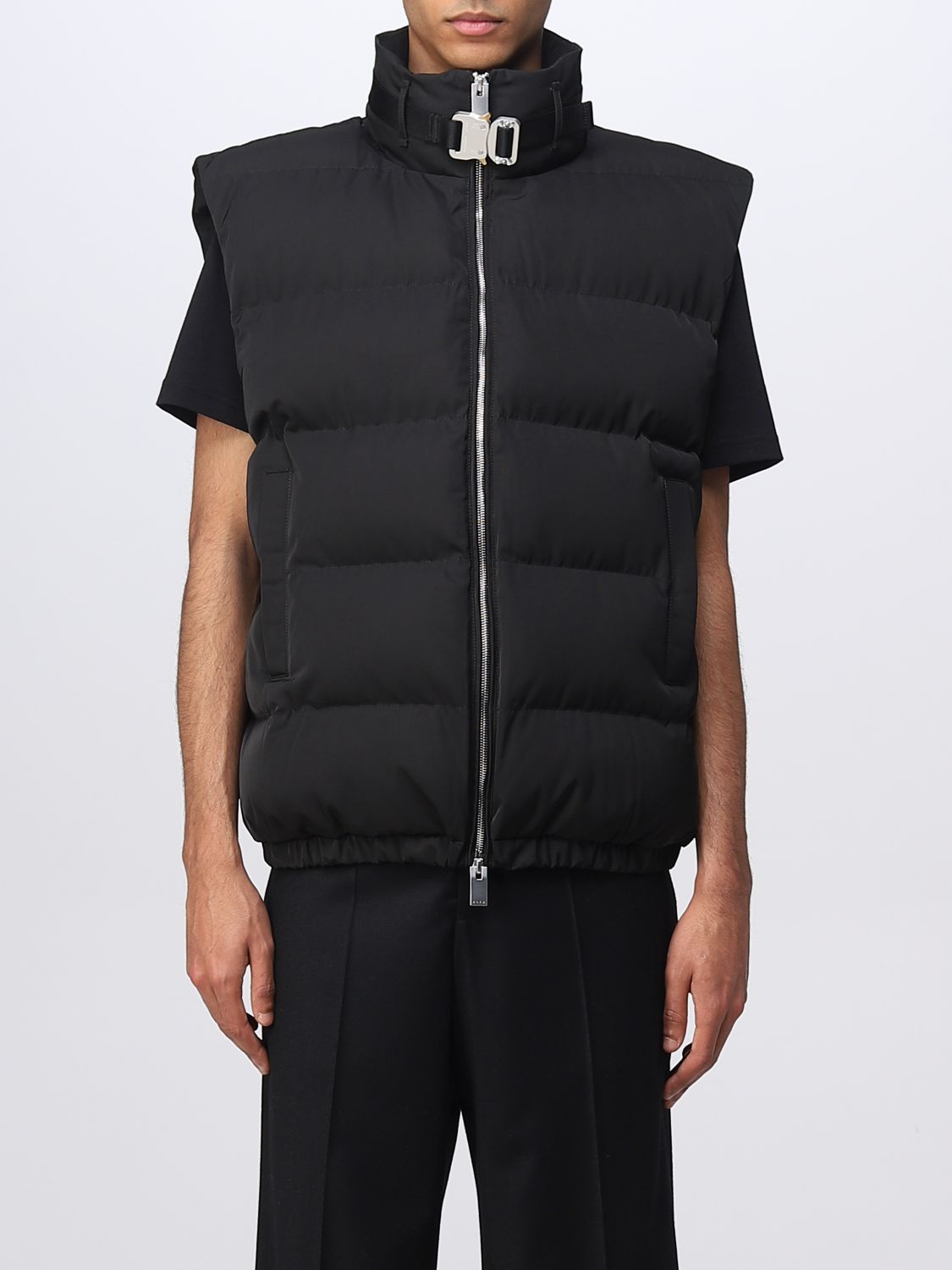 ALYX: suit vest for man - Black | Alyx suit vest AAUOU0381FA01 online ...