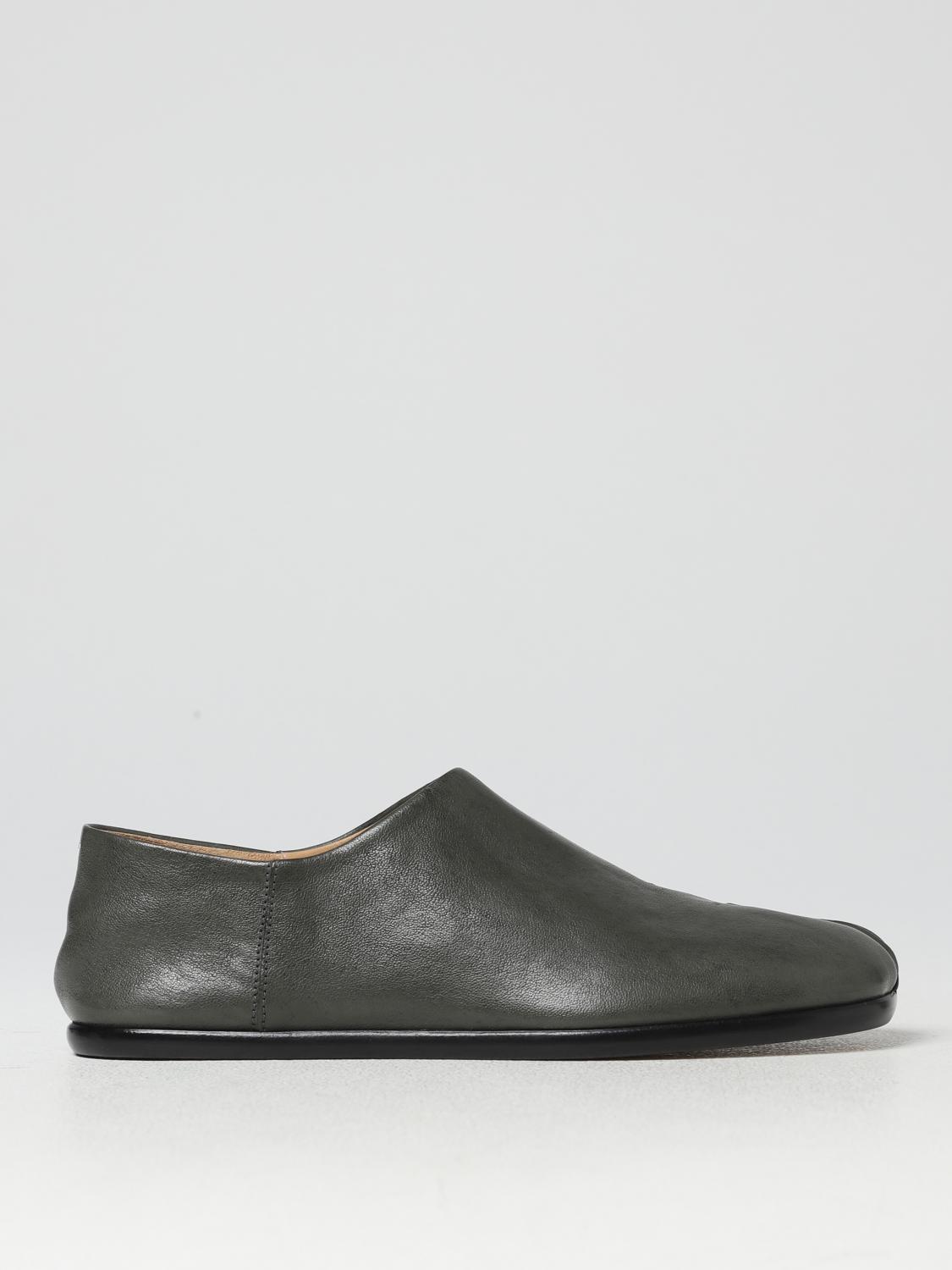 Maison Margiela Tabi Loafers In Green