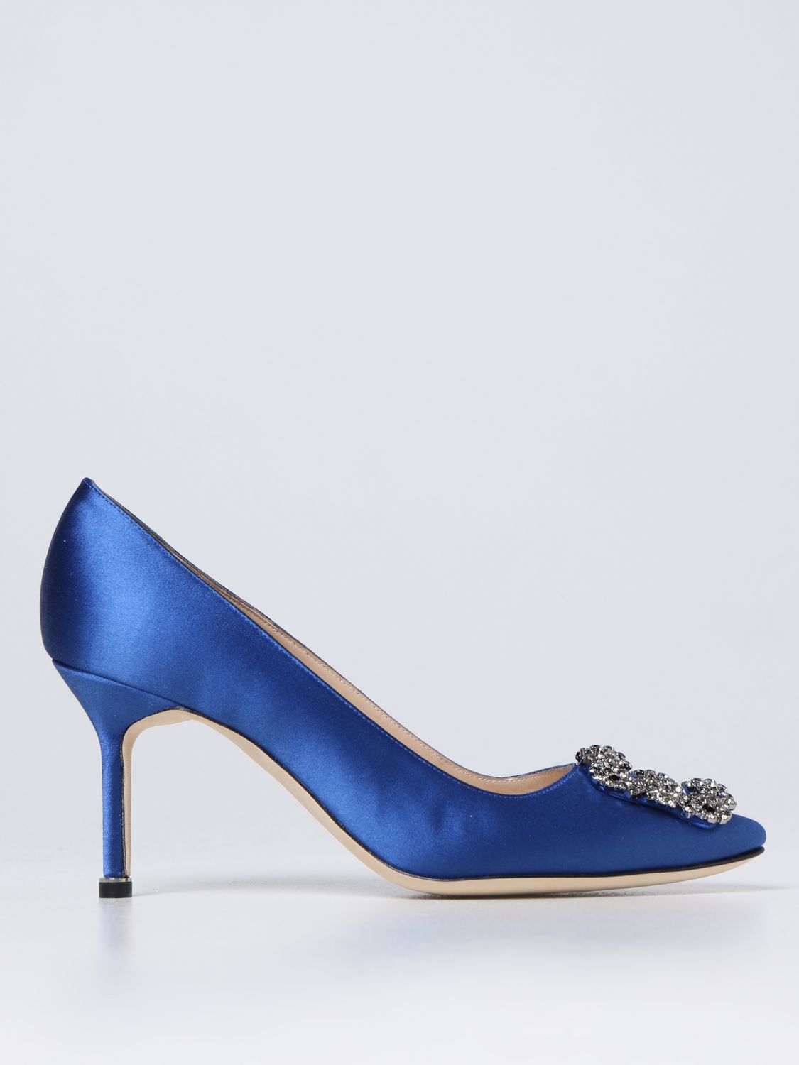 Manolo Blahnik Court Shoes  Woman In Blue