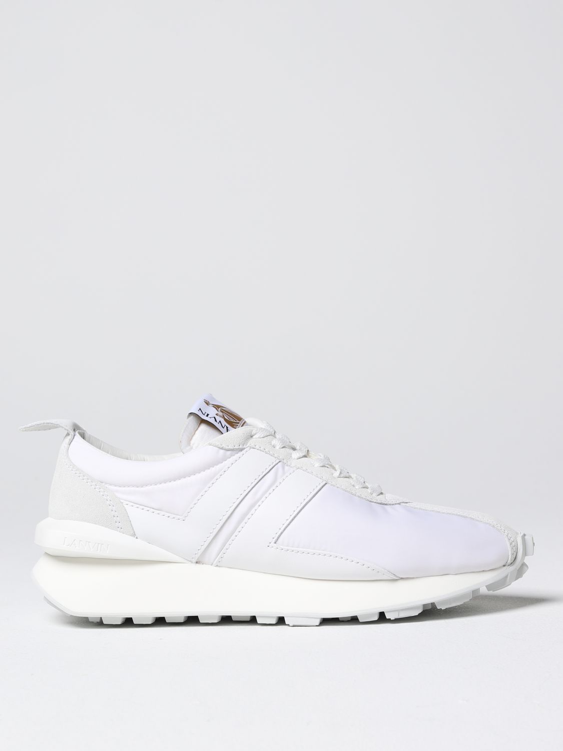 Shop Lanvin Sneakers  Men Color White