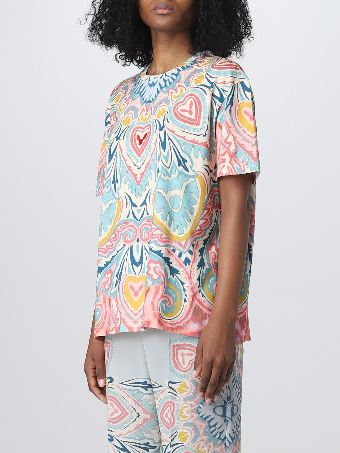 T-shirt Etro: T-shirt Etro in jersey di cotone fantasia 4