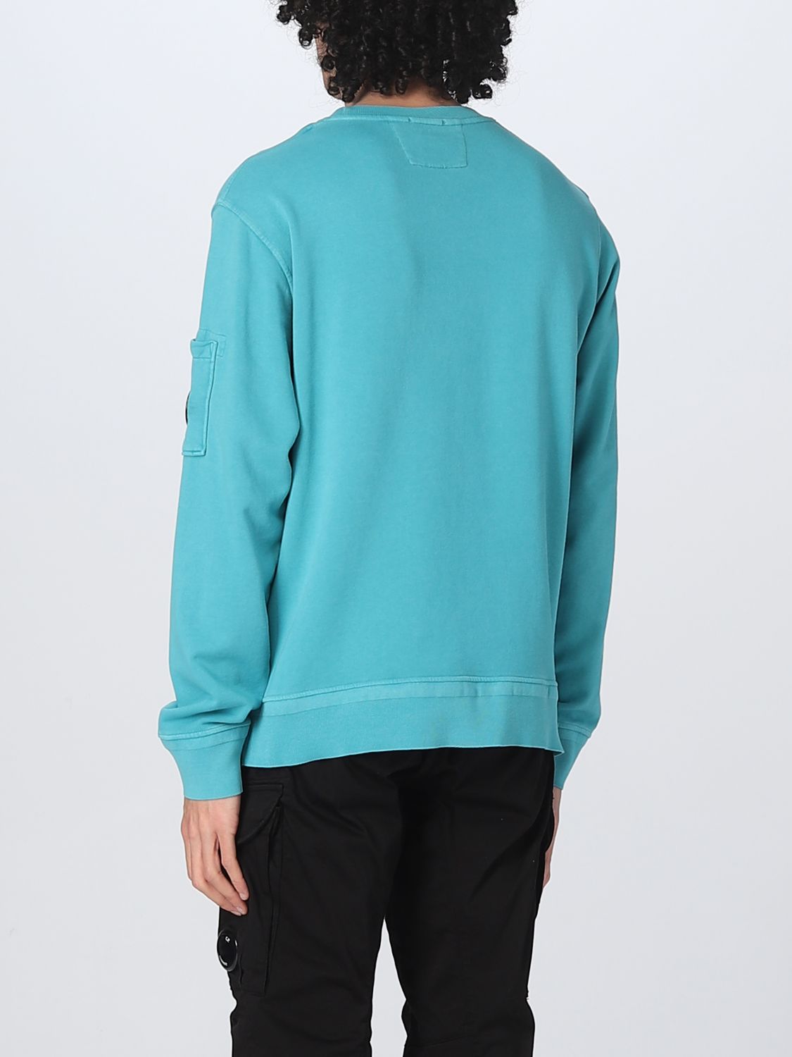 C.P. COMPANY: sweatshirt for man - Turquoise | C.p. Company sweatshirt ...