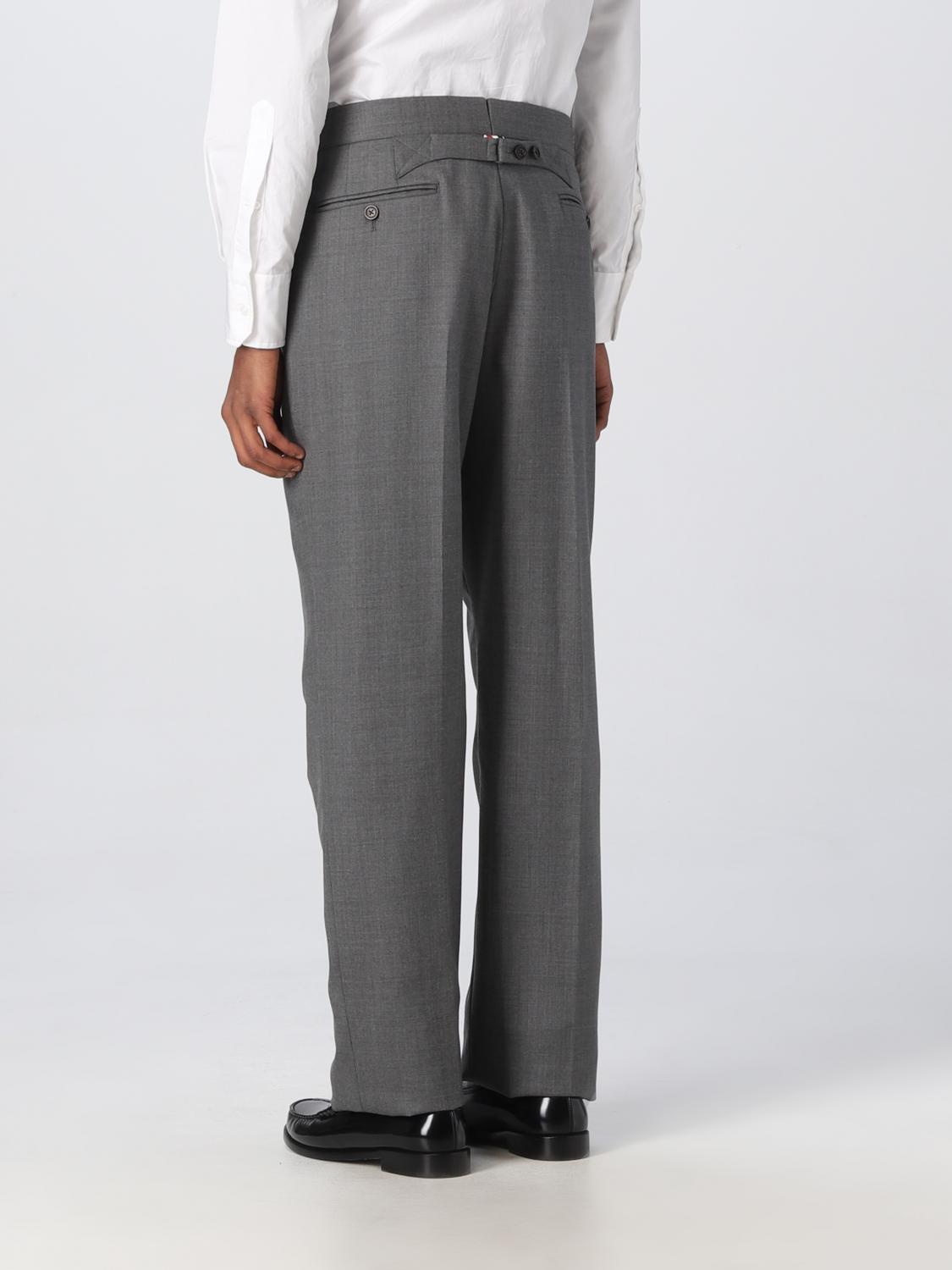 THOM BROWNE pants for man Grey Thom Browne pants MTC001A00626