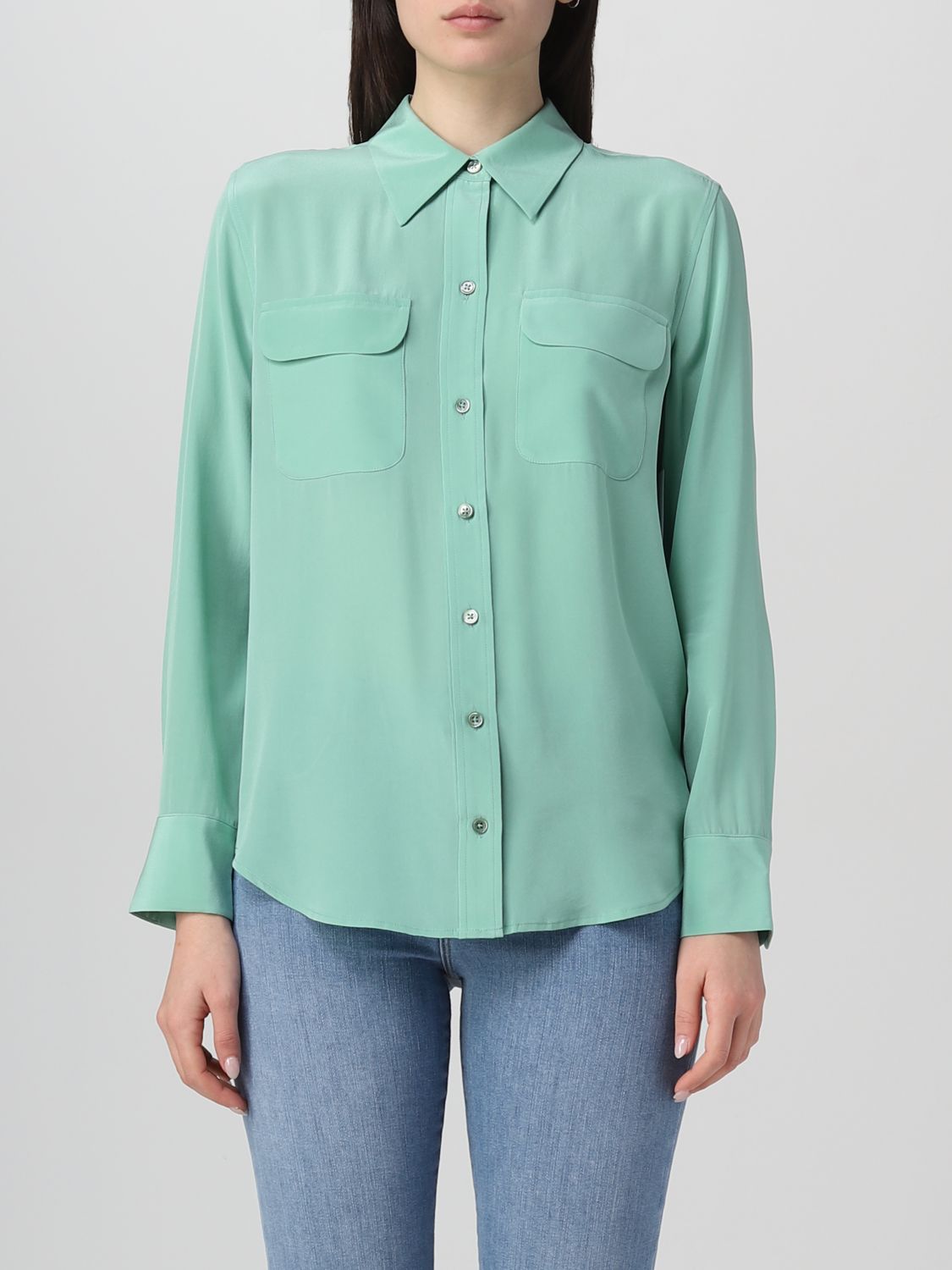 Shop Equipment Shirt  Woman Color Mint