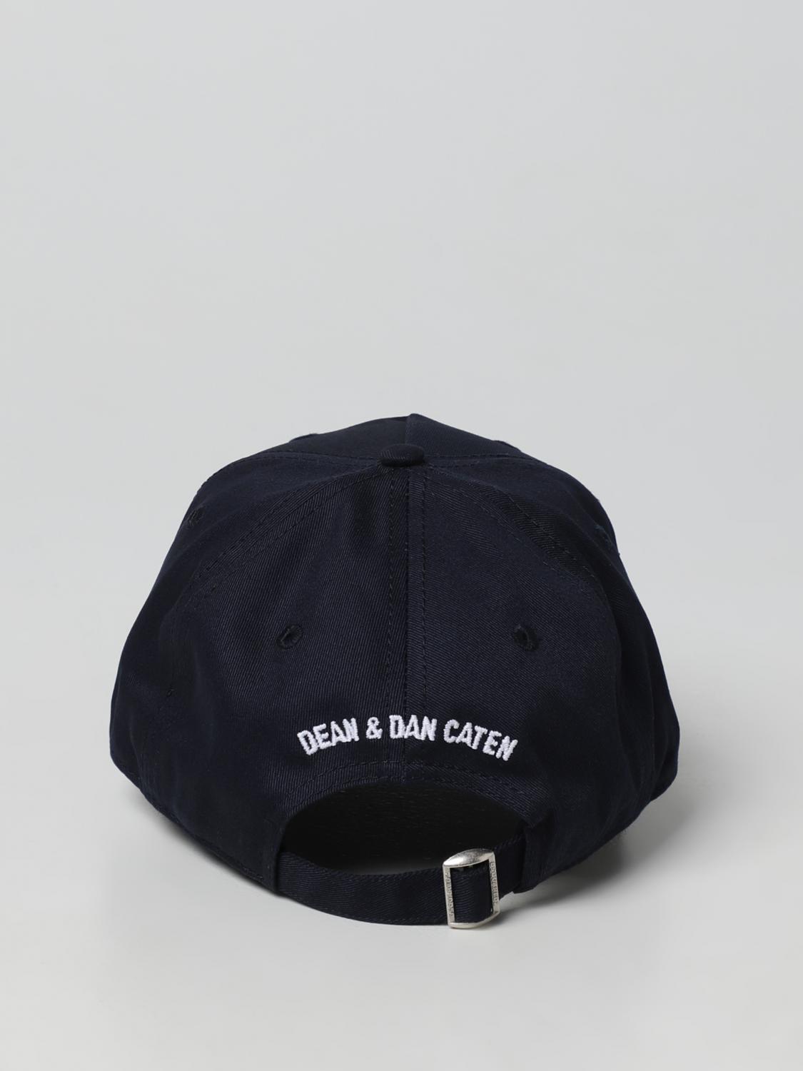 Cappello Dsquared2: Cappello Dsquared2 in cotone blue navy 3